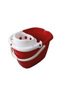 Mop Bucket & Sieve - Red