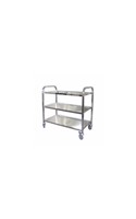 3 Tier Trolley Stainless Steel Shelves