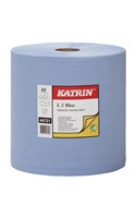 Katrin L2 Industrial Wiping Roll 2 Ply Blue (2 Rolls)