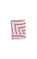 Striped Dishcloth Red (10 Pack)