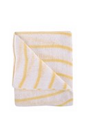 Striped Dishcloth Yellow (10 Pack)