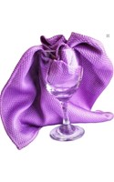 Microfibre Fishtail Glass Cloth Purple (200)