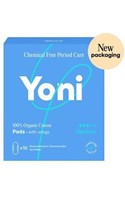 Yoni Organic Sanitary Towel – Medium with Wings (10)