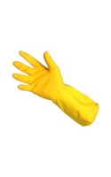 Household Rubber Gloves Yellow Medium