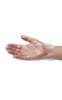 Poly Gloves Clear Medium (100)