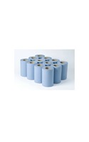 Mini Centrefeed Roll 1 Ply Blue (12 Rolls)