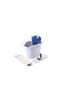 Vileda Ultraspeed Flat Mop Mini Starter Kit Blue (Bucket, Frame & Mop Pad **MUST ORDER MINI HANDLE SEPERATE**)