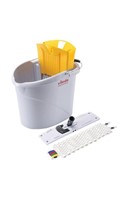 Vileda Ultraspeed Flat Mop Mini Starter Kit Yellow (Bucket, Frame & Mop Pad**MUST ORDER MINI HANDLE SEPERATE**)