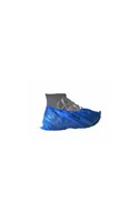 16" Blue Plastic Overshoes (100)