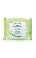 Simple Facial Wipes 6x25's