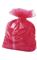 Solu-Strip Laundry Sack Red 18x28x30 (200)
