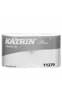 280 Sheet Katrin Plus Toilet Rolls 2 ply White (40 Rolls)