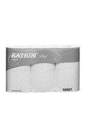 Katrin Plus Toilet Roll 3 ply White (42 Rolls)