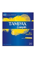 Tampax Compak Regular 8x20's