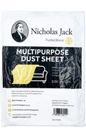 Large Plastic Dust Sheet 4m