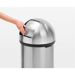 Brabantia 30 Litre Touch Top Bin - Polished Finish