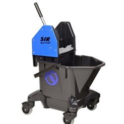 SYR Recycled Kentucky Mop Bucket - Black/Blue