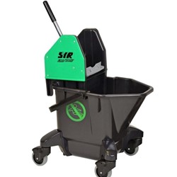 SYR Recycled Kentucky Mop Bucket - Black/Green