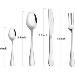 Stainless Steel Cutlery Set (16 Pieces)