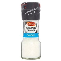 Schwartz Sea Salt Grinder 60g