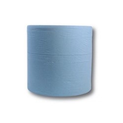 Bumper Roll (Large Wiping Roll) 1 Ply Blue (1 Roll)