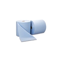 Industrial Bumper Roll 2 Ply Blue 1000 Sheets (2 Rolls)