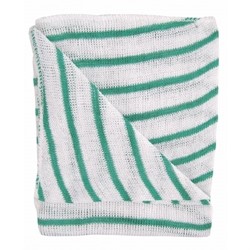 Striped Dishcloths Green (10)