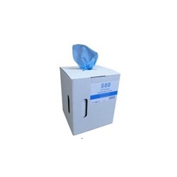 Lightweight Cloth Roll Dispenser Box (500 Sheets) Blue