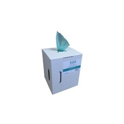 Lightweight Cloth Roll Dispenser Box (500 Sheets) Green