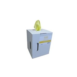 Lightweight Cloth Roll Dispenser Box (500 Sheets) Yellow