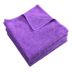 Microfibre Cloth Purple (Pack of 200) 