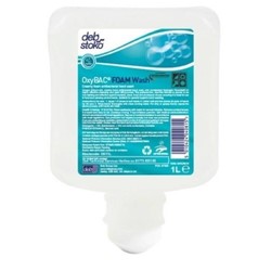 Deb Oxybac Unperfumed Foam Hand Wash (6x1L)
