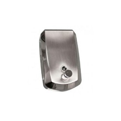 Dolphin Vertical Soap Dispenser Satin Stainless Steel