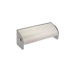 Dolphin Double Toilet Holder Polish Stainless Steel