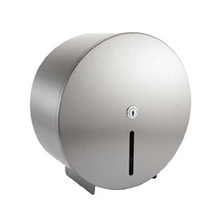 Maxi Jumbo Toilet Roll Dispenser Stainless Steel