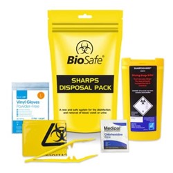 Premium Sharps Disposal Pack