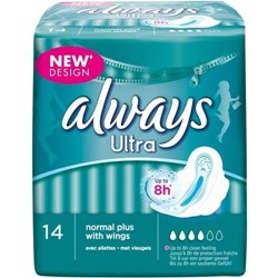 Always Ultra Normal Sanitary Towels (Vending Pack)
