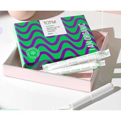 TOTM Organic Tampons - Super (Pack of 10)