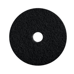 7" Floor Pad - Black (Pack of 5)