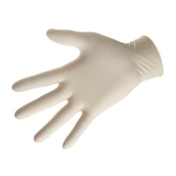 Latex Gloves Powderfree Small (100)