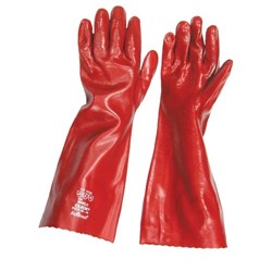 PVC Dip Knit Gloves 45cm