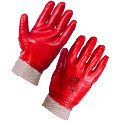 Nitrile Dip Knit Gloves XXL