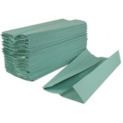C Fold Hand Towel 1 ply Green