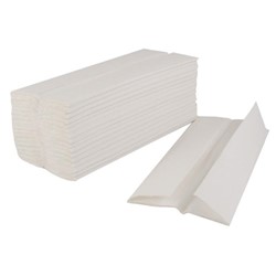 C Fold Hand Towel 2 ply White (2400)