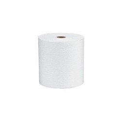 Roller Towel Deluxe 2 ply White (6 Rolls)