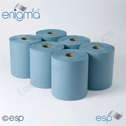 Continuous Roll Towel 1 ply Blue