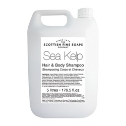 Scottish Fines Luxury Sea Kelp Hair & Body Shampoo 5 Litre