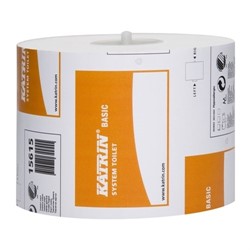 Katrin Basic 'System' Toilet Rolls 1 ply White 920 Sheets (36 Rolls)
