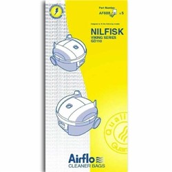 Replacement Vacuum Bags for Nilfisk GD110 Vacuum (5)