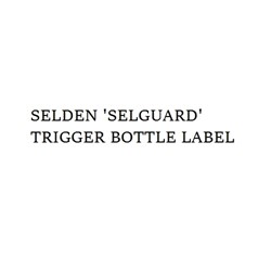 Selden 'Selguard' Trigger Bottle Label